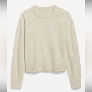 Old Navy shimmery cream sweater. 2XL Tall.